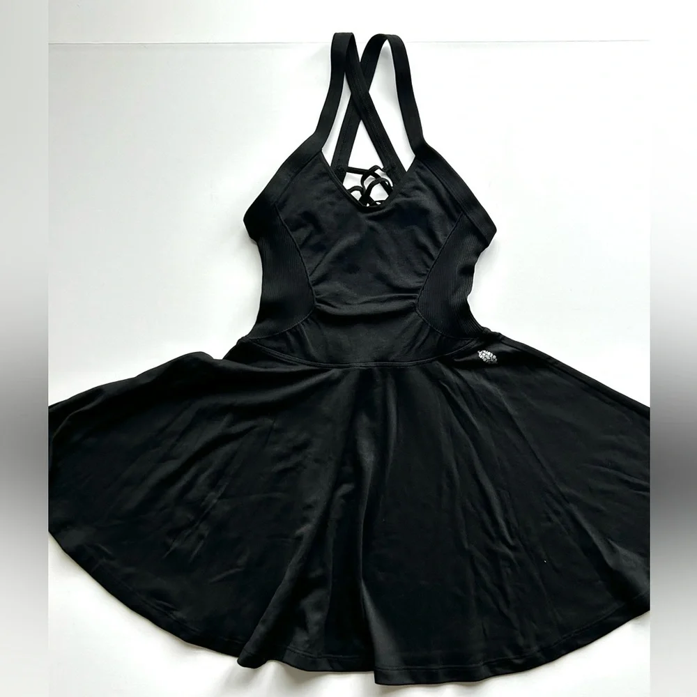 🌸NWOT Free People Good Karma Dress. Black. Size: XS/S - Picture 3 of 14